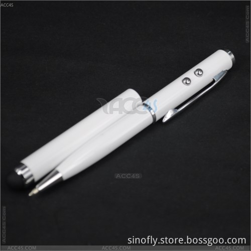 Stylus Touch Pen with Laser Illumination